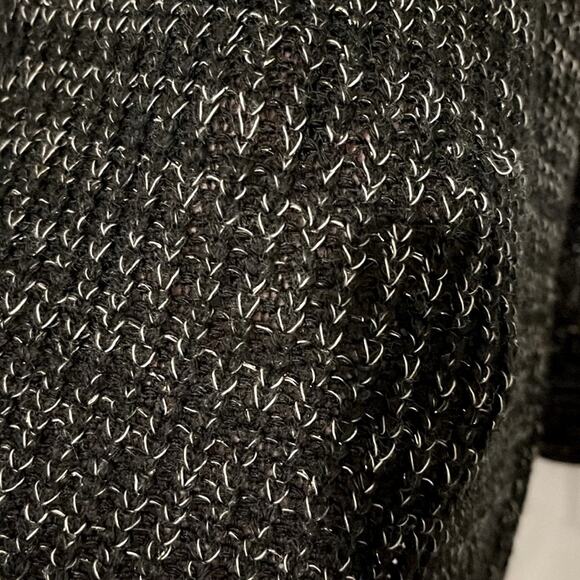 ⚡️ 3 for $20 ⚡️ Apt. 9 Metallic Black Tunic Sweater - Picture 4 of 8
